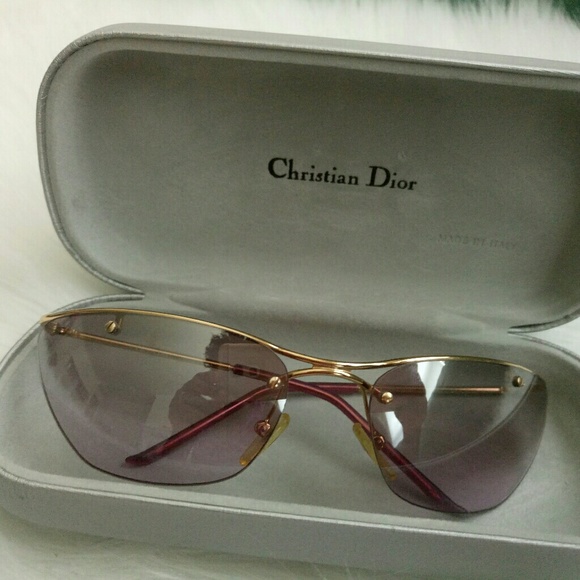 dior rimless sunglasses